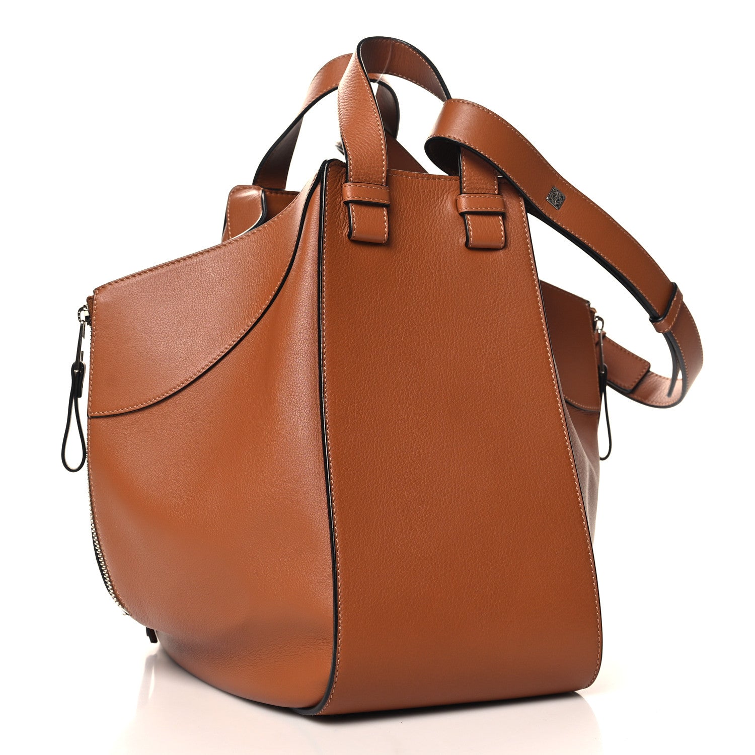 Loewe Calfskin Small Hammock Shoulder Bag Tan 2 of 9