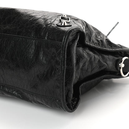 Balenciaga Agneau Classic Silver Hardware City Black 7 of 7