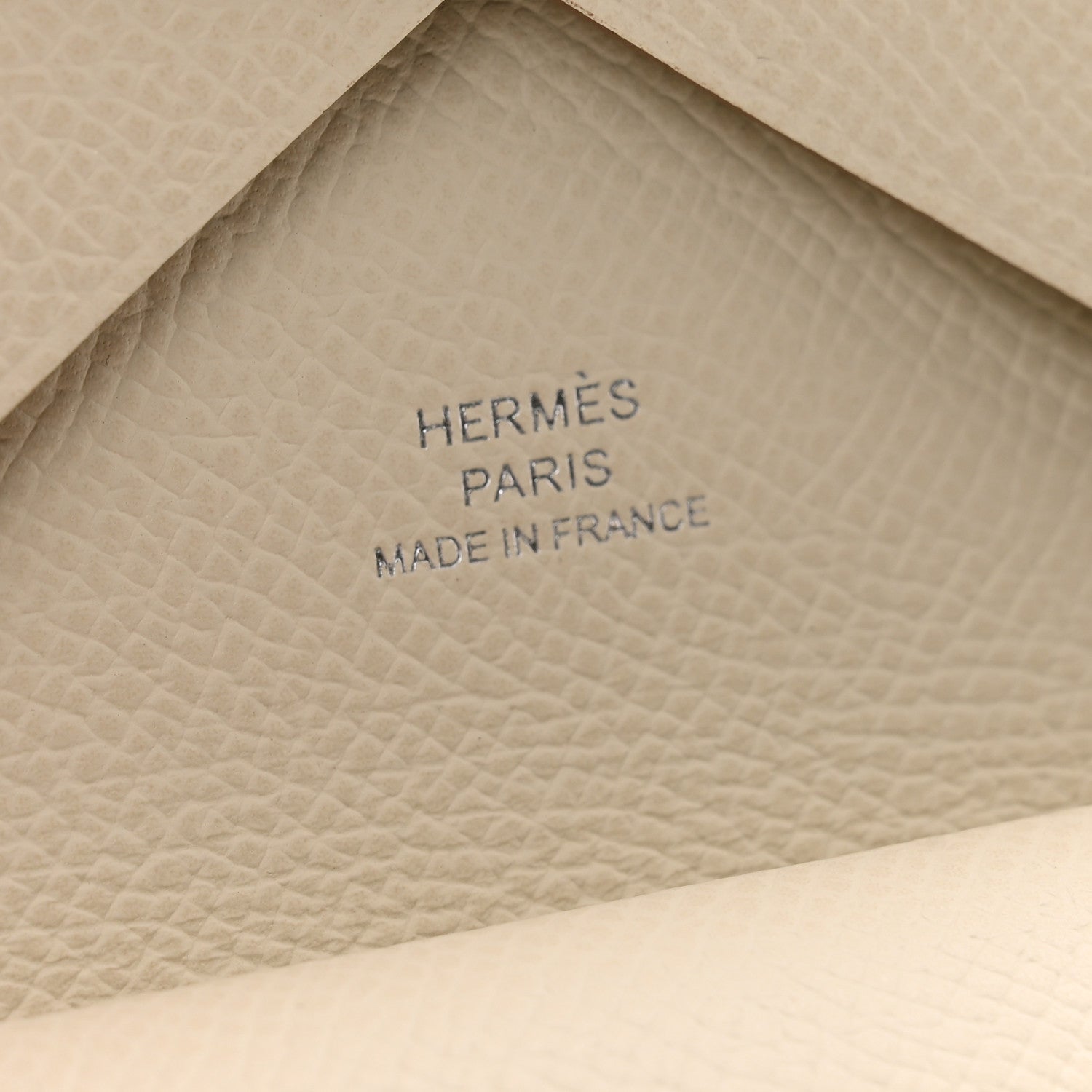 Hermes Epsom Calvi Duo Card Case Craie 6 of 8