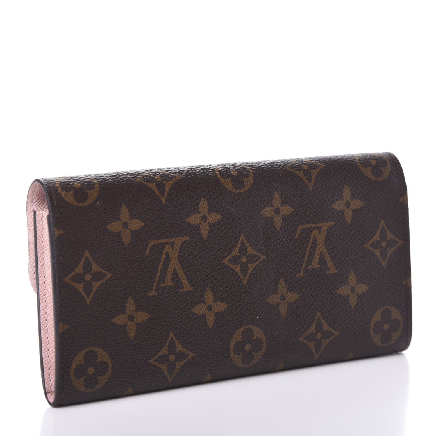 Louis Vuitton Monogram Emilie Wallet Rose Ballerine 6 of 12