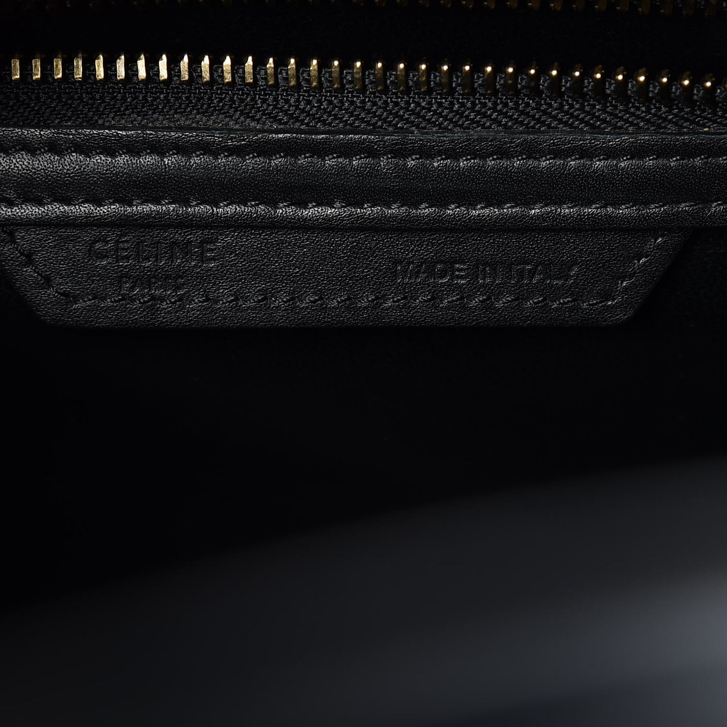 Smooth Calfskin Micro Luggage Black