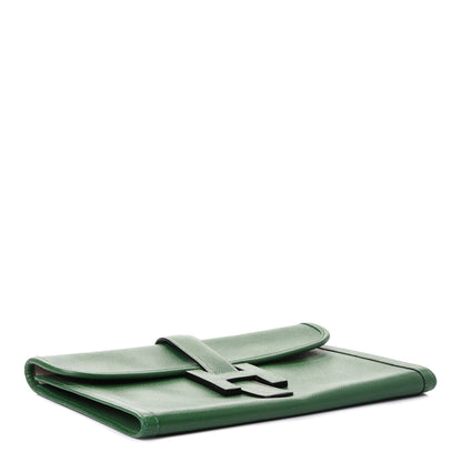 Hermes Epsom Jige PM Clutch Vert Bengale 3 of 4