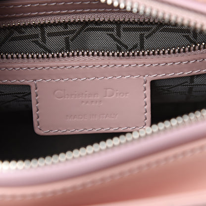 Christian Dior Patent Cannage Medium Lady Dior Rose Clair 5 of 11