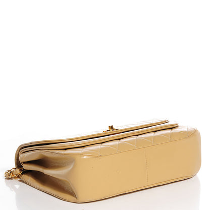 Chanel Lambskin Medium Double Flap Beige 4 of 10