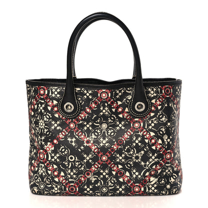 Chanel Coated Canvas Coco Small Tote Black 3 of 10