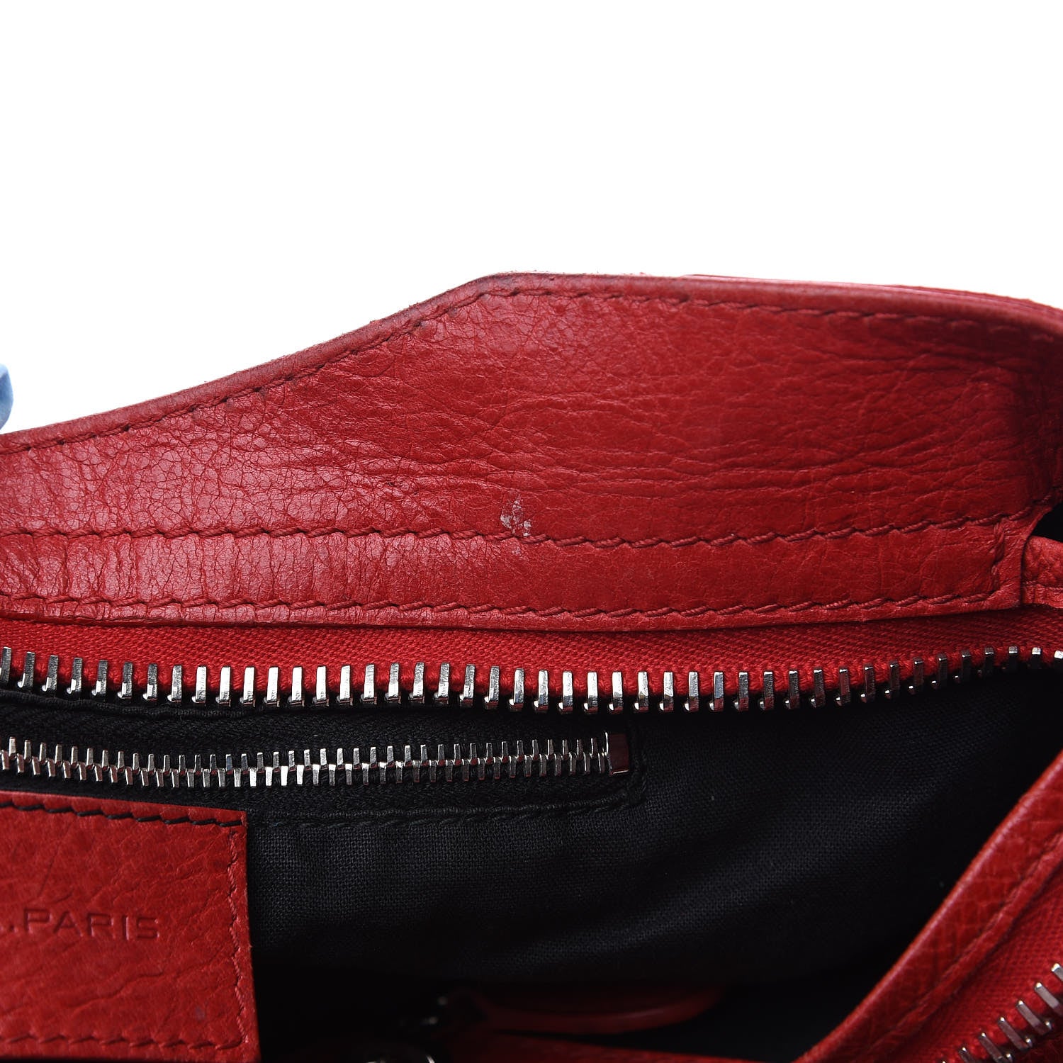 Balenciaga Agneau Giant 21 Silver Hardware City Rouge Coquelicot 17 of 17
