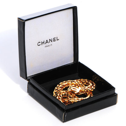 Chanel Large CC Chain Brooch Gold 5 of 5