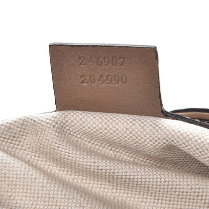 Gucci Calfskin Laser Cut Medium New Jackie Shoulder Bag Porridge 8 of 11