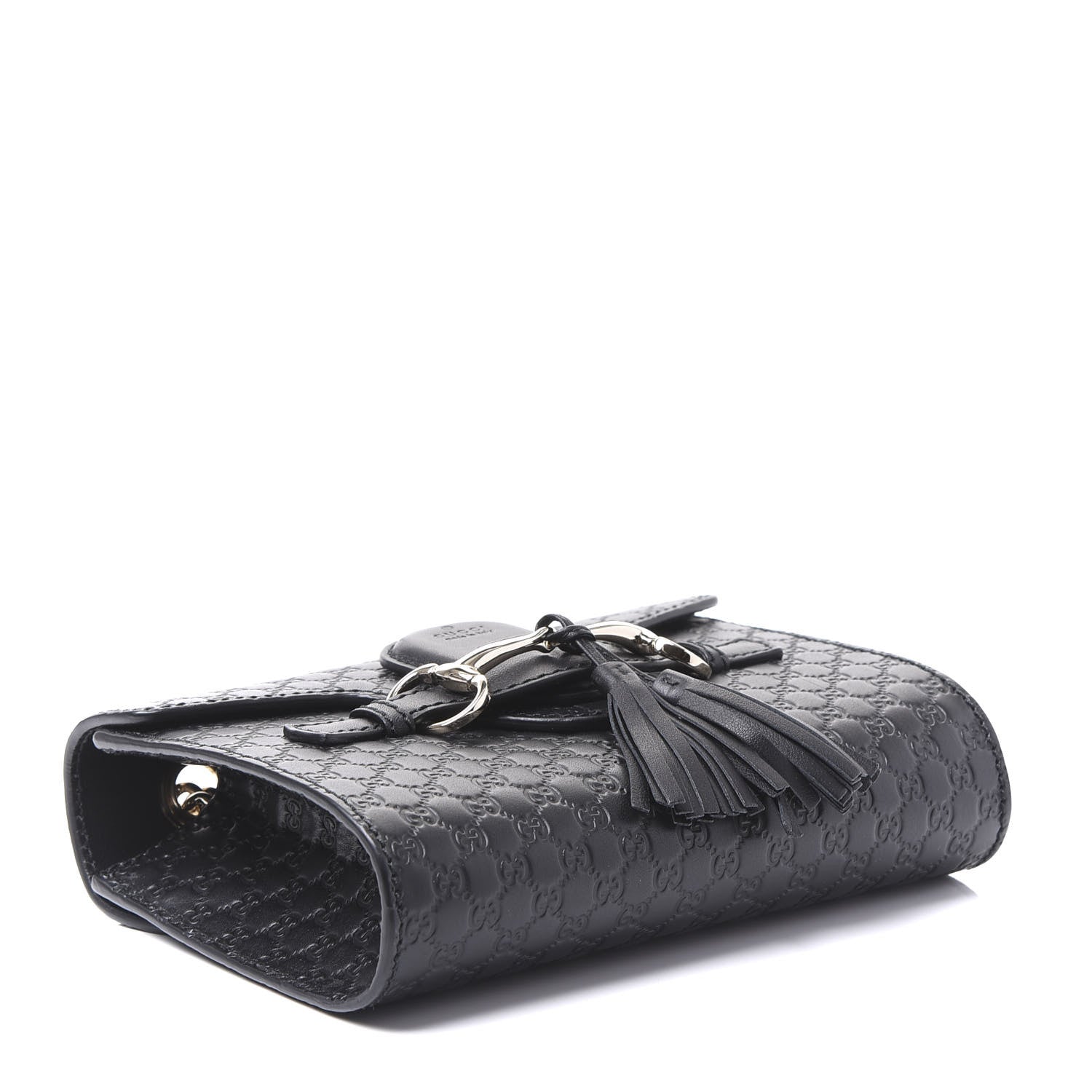 Gucci Microguccissima Mini Emily Shoulder Bag Black 3 of 8