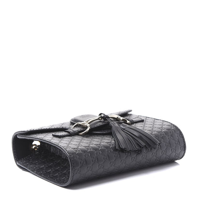 Gucci Microguccissima Mini Emily Shoulder Bag Black 3 of 8