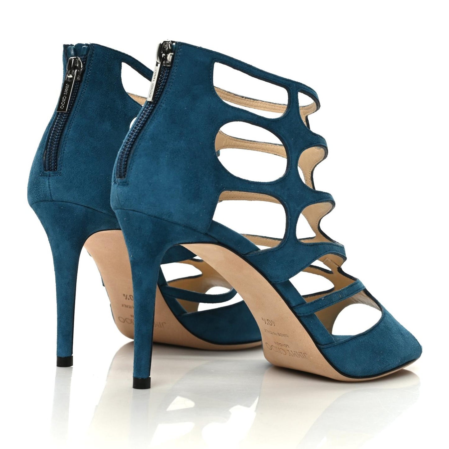 Suede Ren 100 Sandals 40.5 Blue
