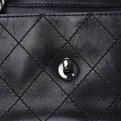 Chanel Calfskin Stitched Small Crossbody Flap Black 13 of 17
