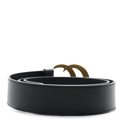 Gucci Calfskin Double G 40mm Belt 90 36 Black 2 of 6