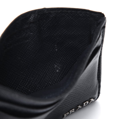 Prada Saffiano Card Holder Black 5 of 6