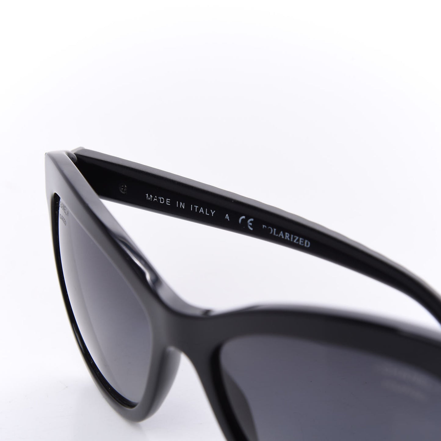 Polarized CC Cat Eye Sunglasses 5330 Black