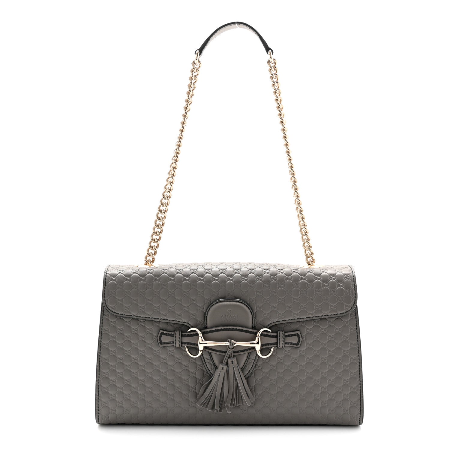 Gucci Soft Microguccissima Medium Emily Chain Shoulder Bag Loess 1 of 10