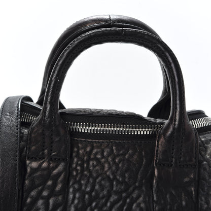 Alexander Wang Pebbled Lambskin Mini Rockie Black Rhodium Hardware 11 of 11