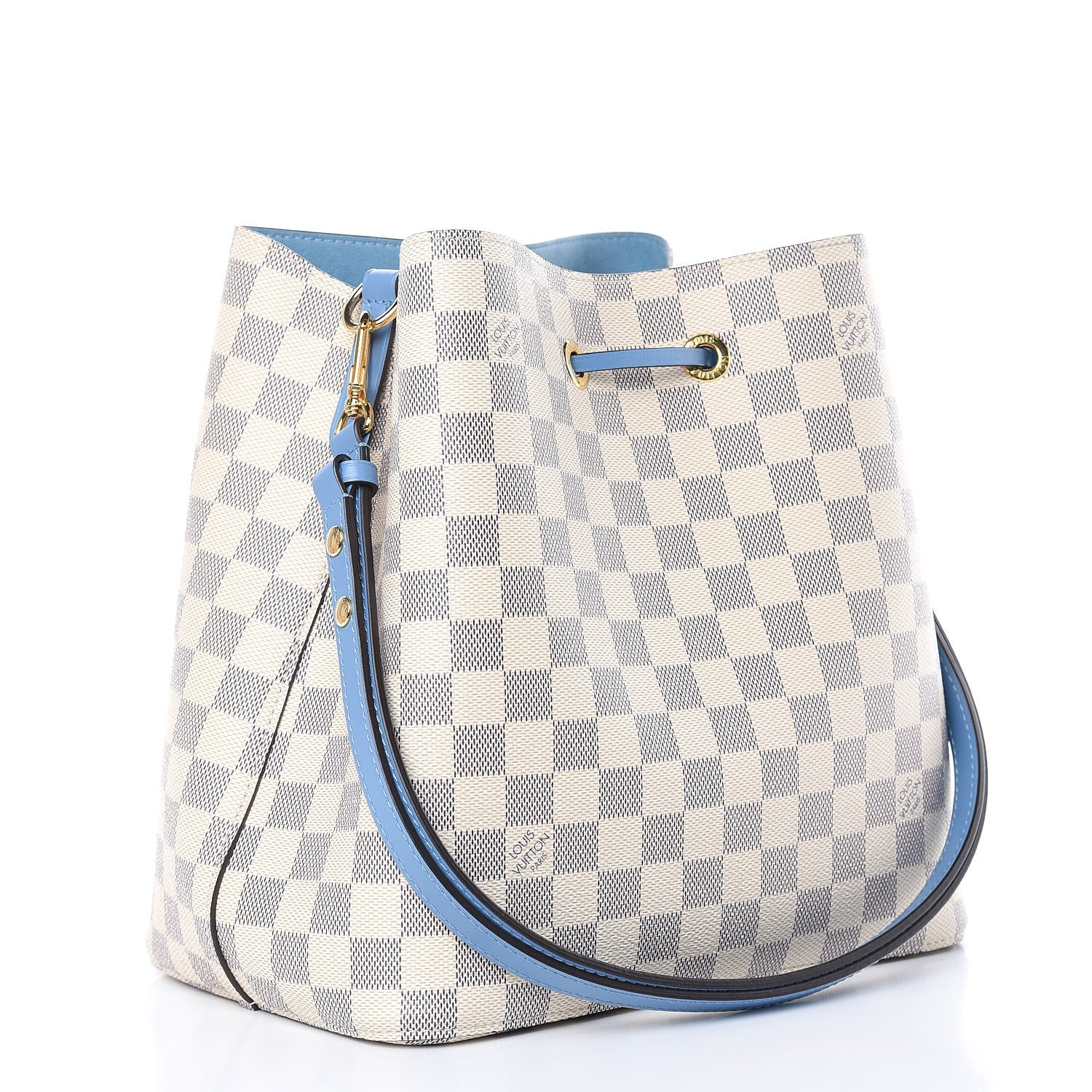 Louis Vuitton Damier Azur Neonoe MM Bleuet 3 of 8