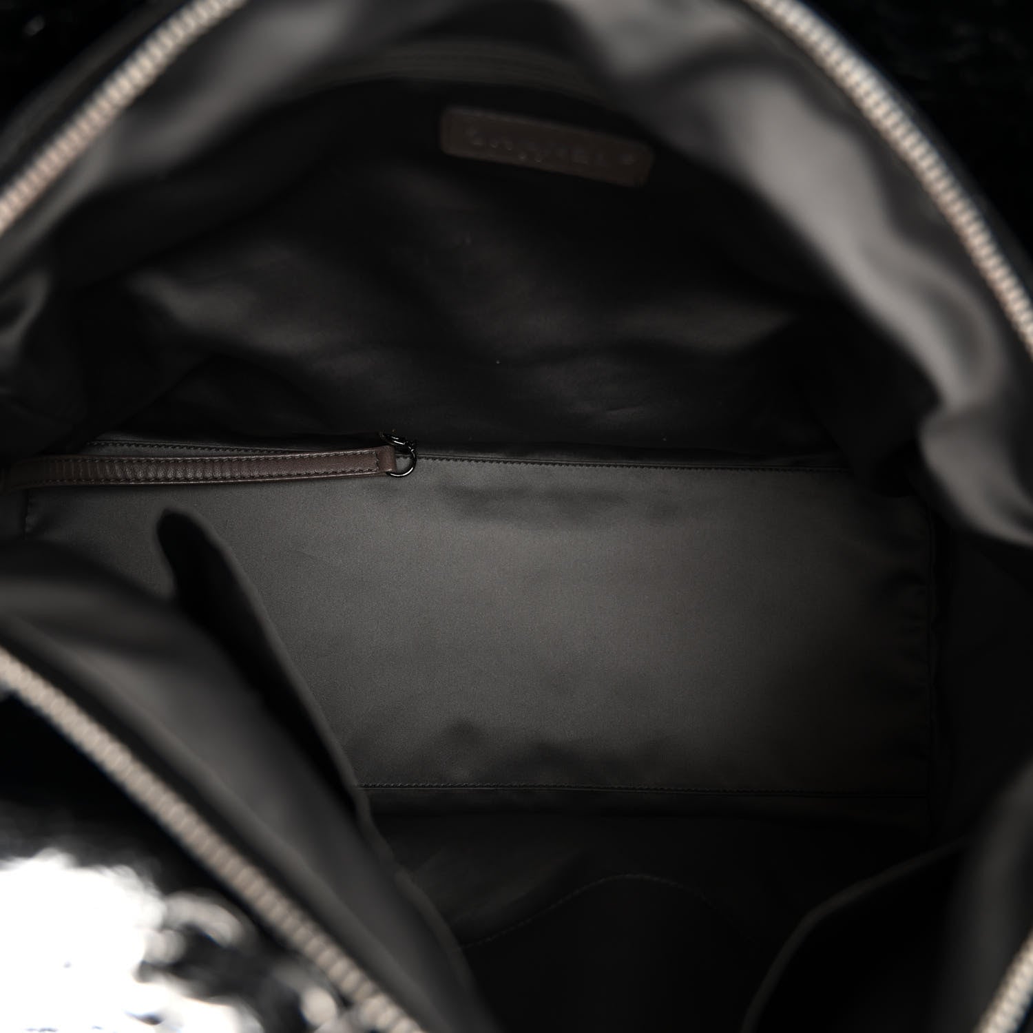 Chanel Vinyl Rock in Moscow Tote Black 7 of 12