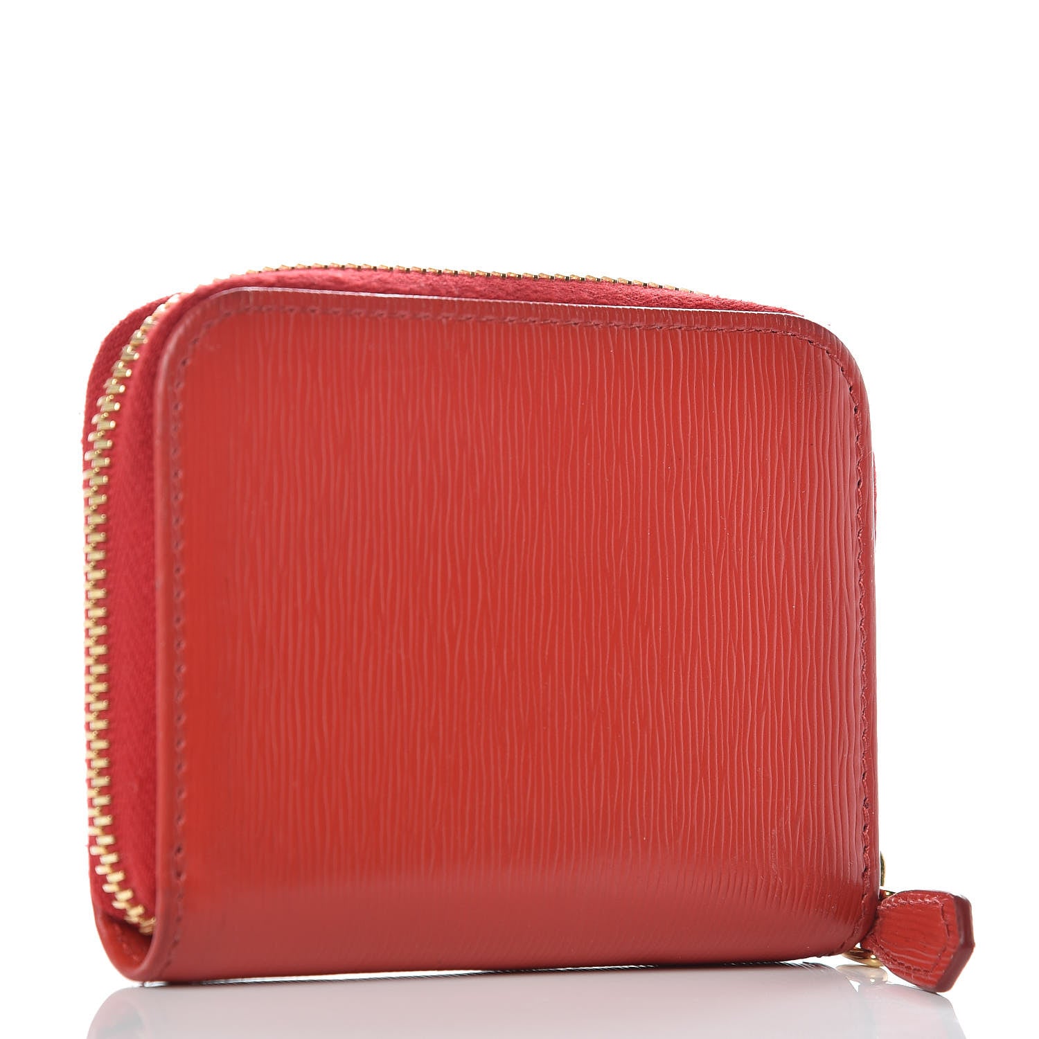 Prada Vitello Move Metal Coin Purse Lacca 3 of 8