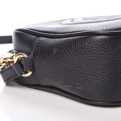 Gucci Pebbled Calfskin Small Soho Disco Bag Black 9 of 12