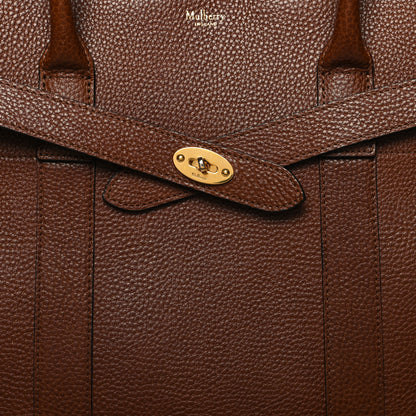 Mulberry Classic Grain Bayswater Zip Tote Oak 7 of 12