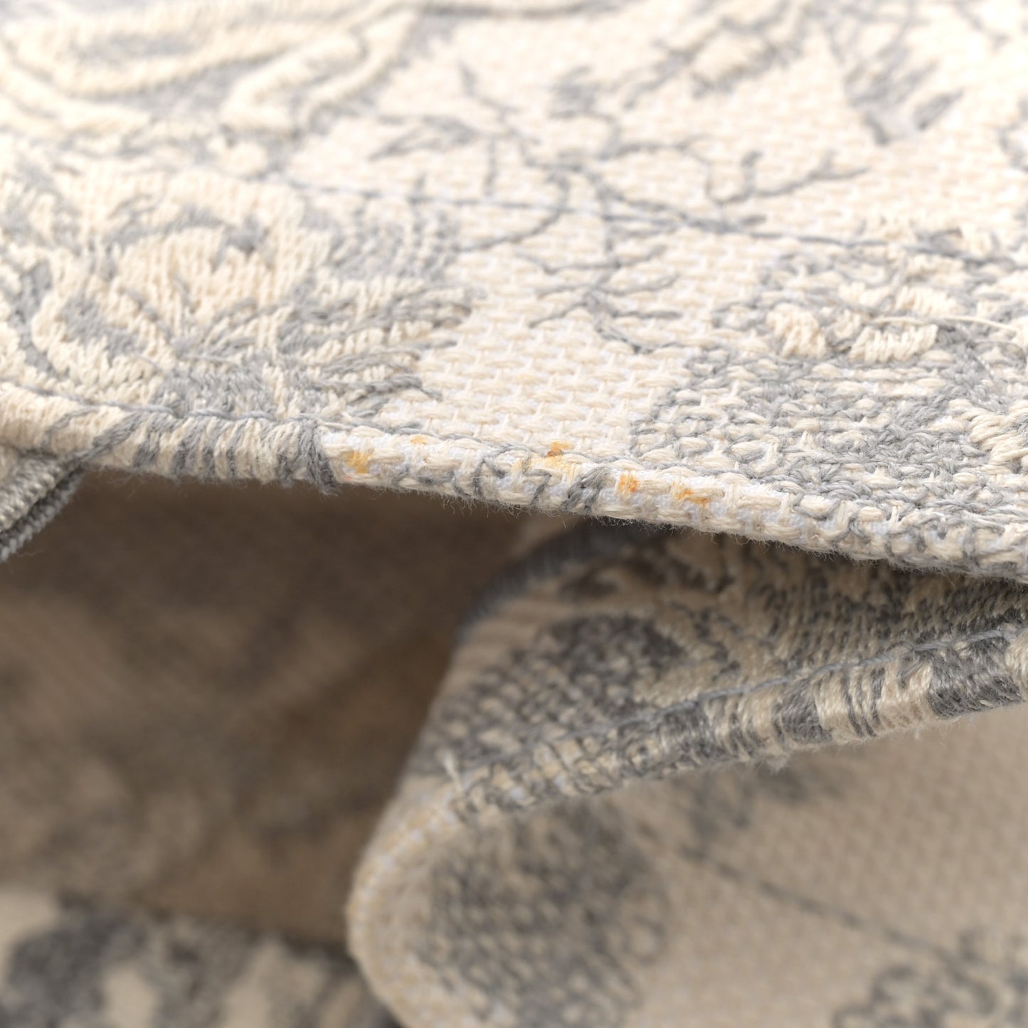 Canvas Embroidered Medium Dioriviera Toile De Jouy Book Tote Gray