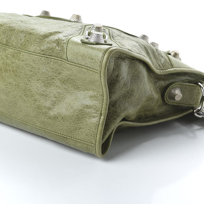 Balenciaga Agneau Giant 21 Silver Hardware City Light Olive 7 of 13