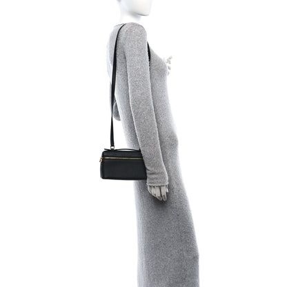 Loro Piana Grained Calfskin L19 Extra Pocket Pouch Black 2 of 10