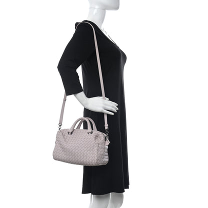 Bottega Veneta Nappa Intrecciato Top Handle Bag Antique Rose 2 of 11
