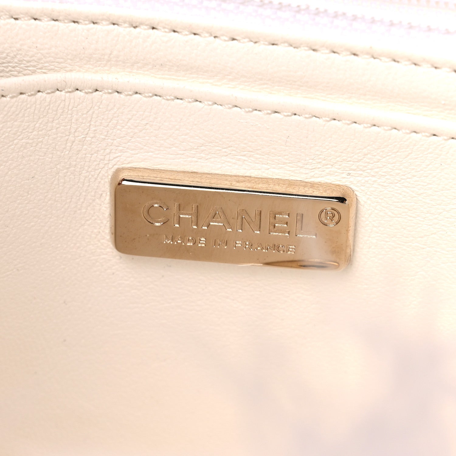 Chanel Feathers Lambskin Quilted Flap White 6 of 14