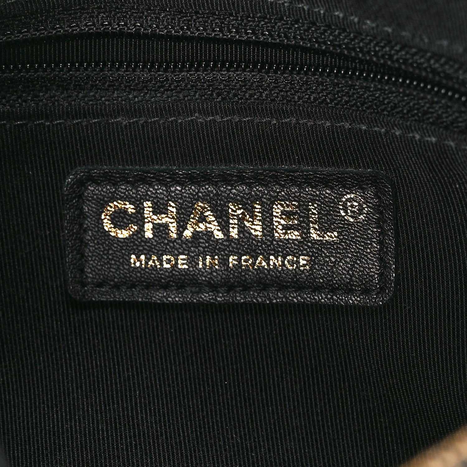 Chanel Lambskin Chevron Quilted Small Pleated Crush Camera Case Black 5 of 10