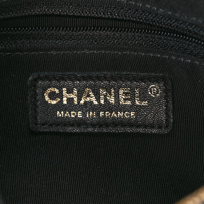 Chanel Lambskin Chevron Quilted Small Pleated Crush Camera Case Black 5 of 10