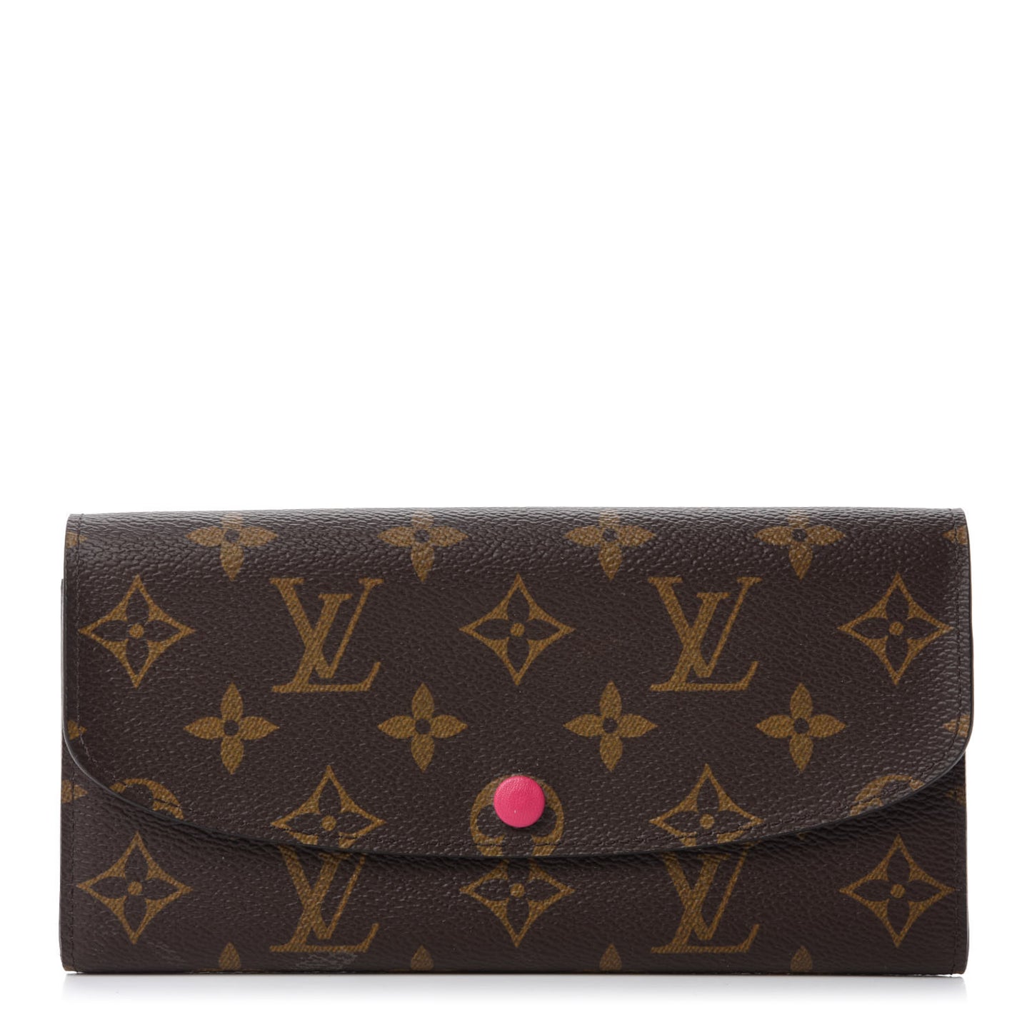 Monogram Emilie Wallet Hot Pink