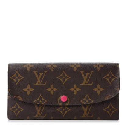 Louis Vuitton Monogram Emilie Wallet Hot Pink 1 of 7