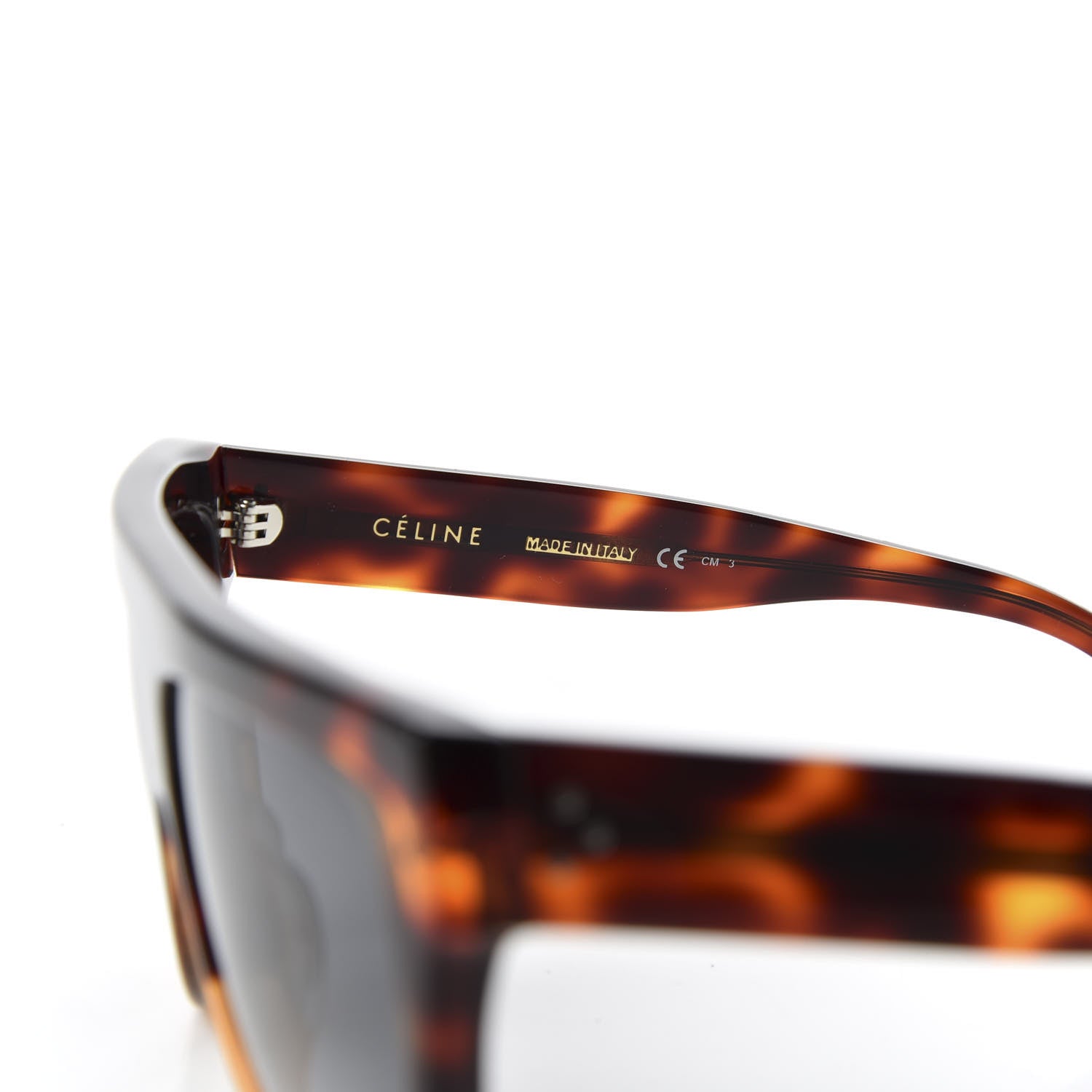 Celine Shadow Sunglasses CL 41026/S Havana 5 of 7