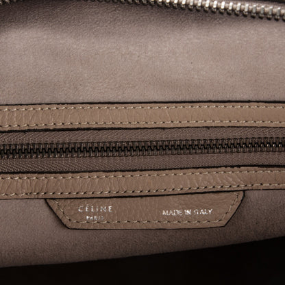 Celine Drummed Calfskin Mini Luggage Dune 6 of 7