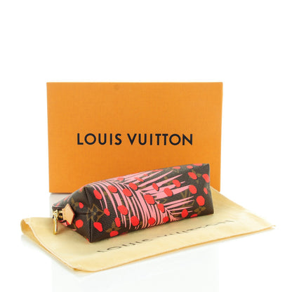 Louis Vuitton Monogram Jungle Dots Cosmetic Pouch Sugar Pink Poppy 4 of 7