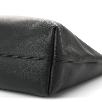 Saint Laurent Calfskin Large Shopping Tote Black 10 of 14