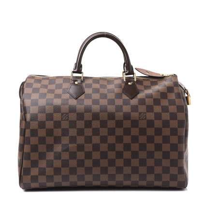 Louis Vuitton Damier Ebene Speedy 35 1 of 11