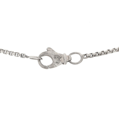 David Yurman Sterling Silver 18K Yellow Gold Diamond Citrine Yellow Sapphire 7mm Petite Albion Necklace 5 of 5