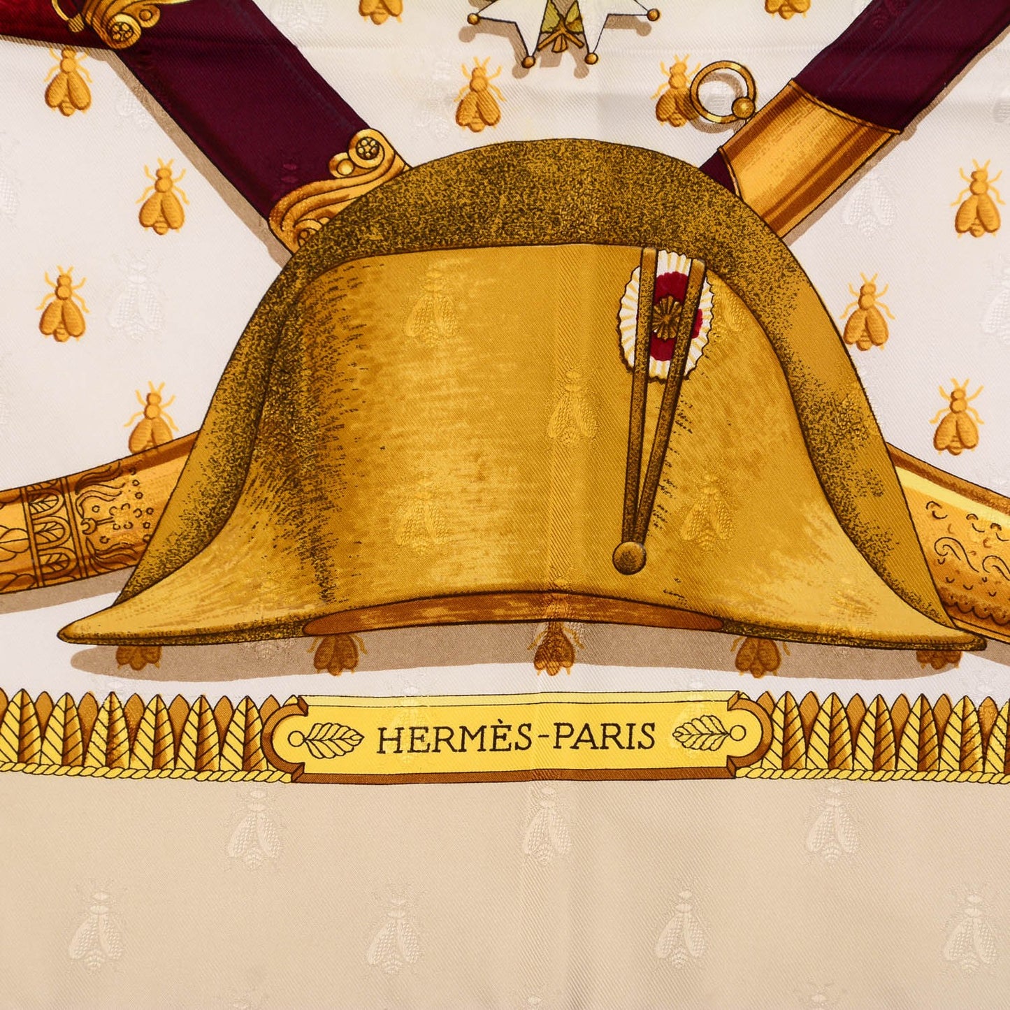Silk Napoleon Scarf 90