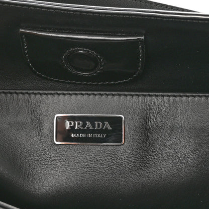 Prada Spazzolato Maxi Cleo Adjustable Strap Shoulder Bag Black 7 of 10