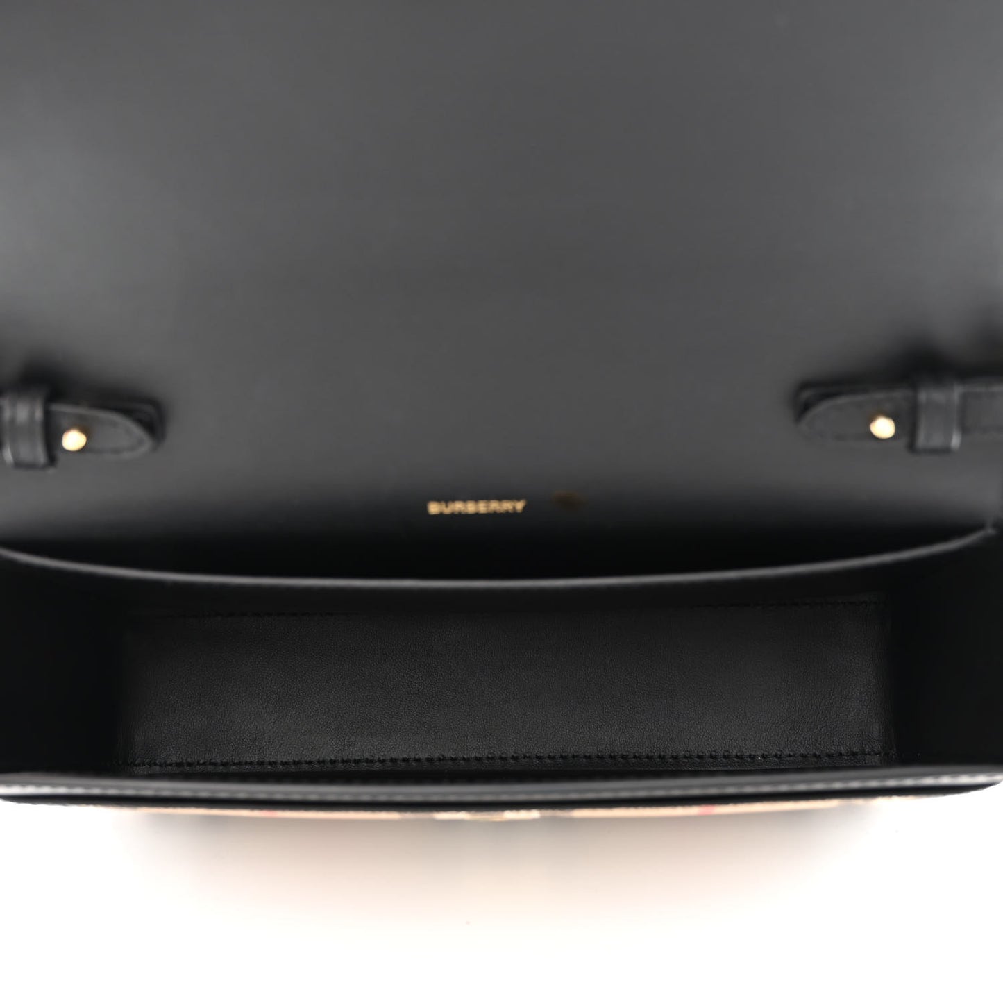 Calfskin Vintage Check New Hampshire Bag Black