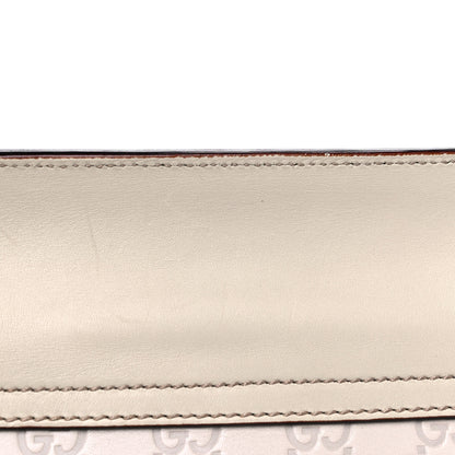 Gucci Guccissima Peggy Bamboo Top Handle Bag Mystic White 12 of 13
