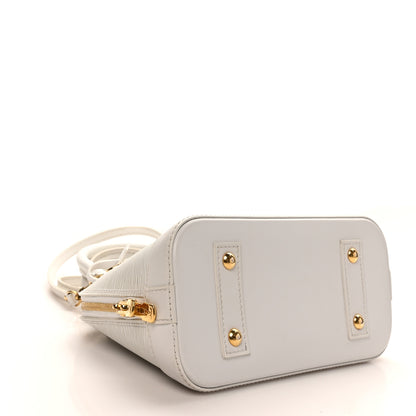 Louis Vuitton Epi Love Lock Alma BB White 4 of 9