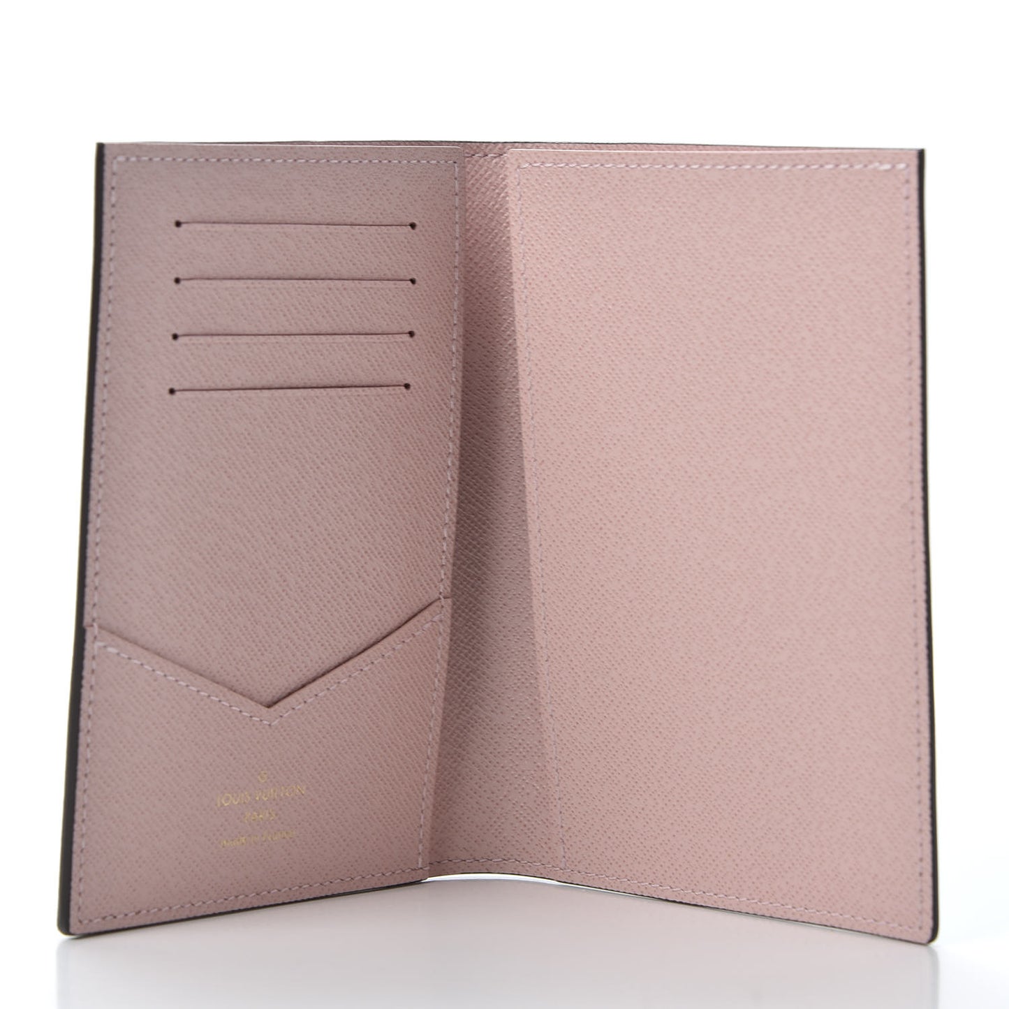 Monogram 2020 Christmas Animation Big Wheel Passport Cover Rose Ballerine