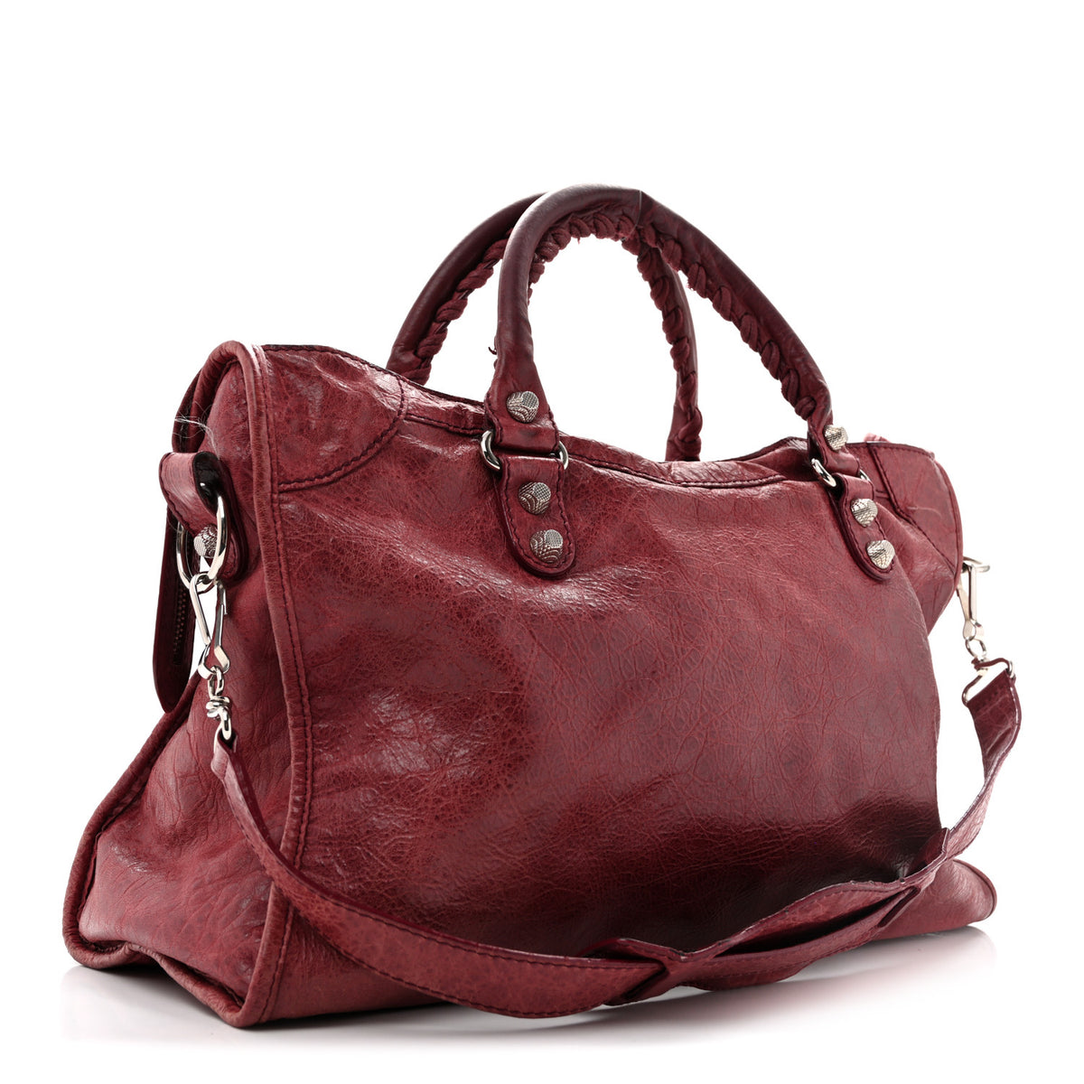 Agneau Giant 12 Silver Hardware City Cassis