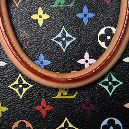 Louis Vuitton Monogram Multicolor Alma GM Black 8 of 12