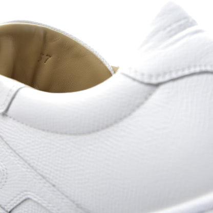 Hermes Epsom Womens Boomerang Sneakers 37 White 9 of 10